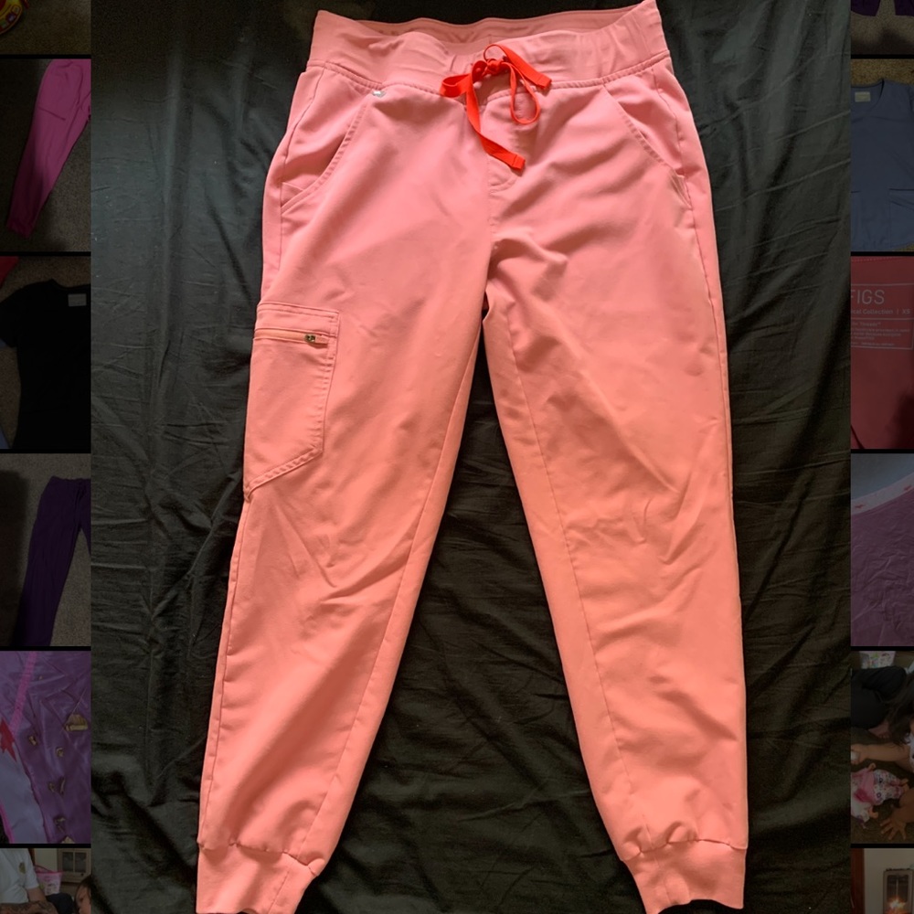 Chalk Pink Figs Joggers